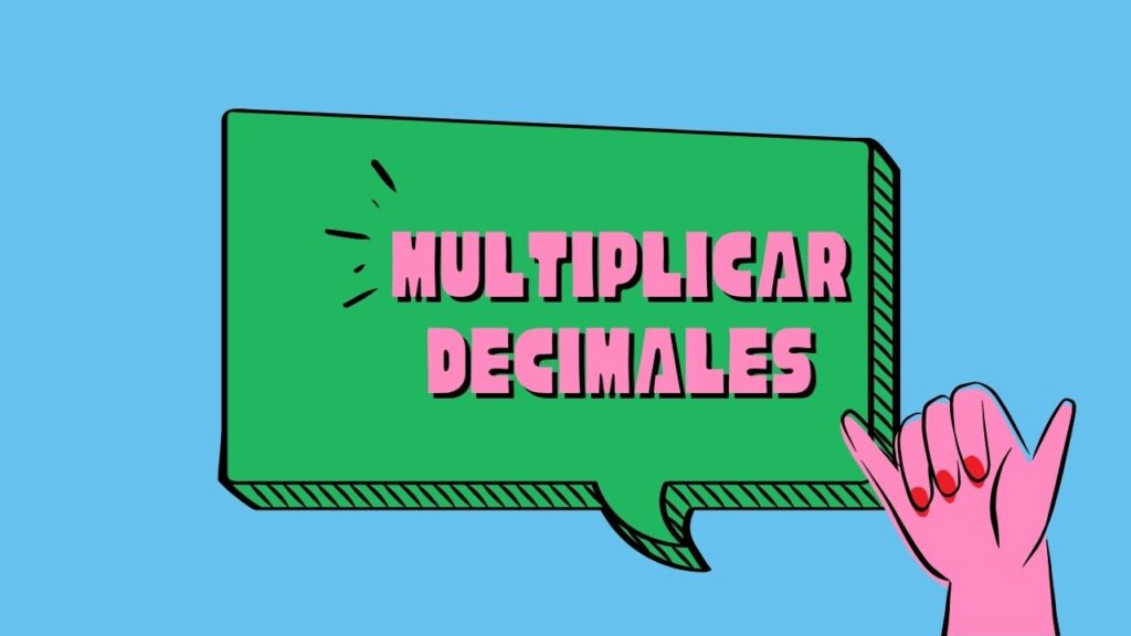 Cómo multiplicar números decimales finitos